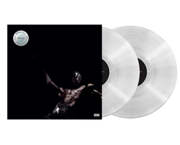 Travis Scott Utopia (Clear Vinyl) Double LP Plak - Resim 2