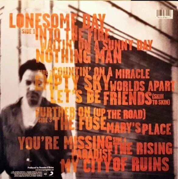 Bruce Springsteen The Rising Double LP Plak - Resim 2