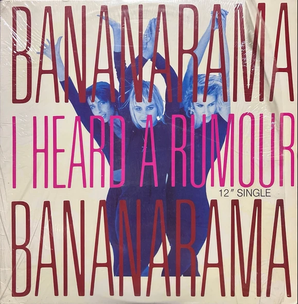 Bananarama I Heard A Rumour 12'' Maxi Single LP Plak ürün görseli 1