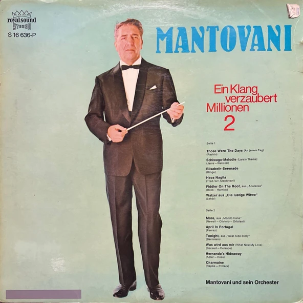 Matovani Ein Klang Verzaubert Millionen 2 LP Plak - Resim 2