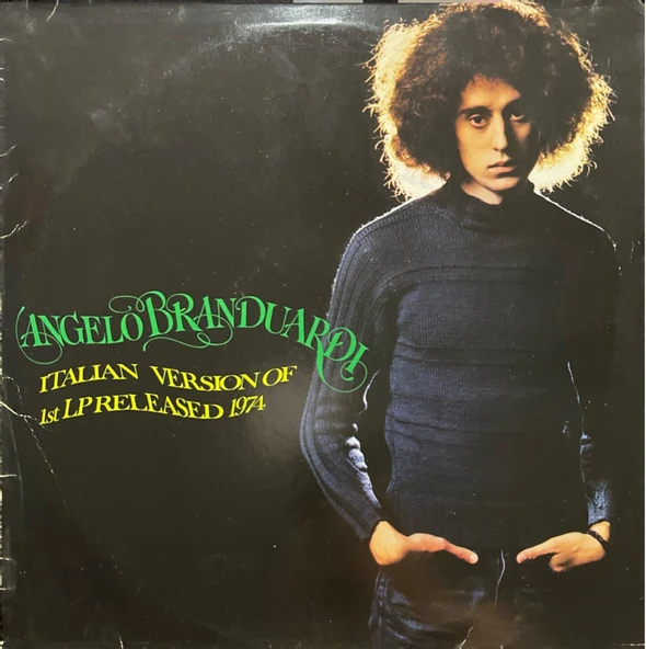 Angelo Branduardi Italian Version Of 1st Lp Released 1974 Lp Plak ürün görseli 1