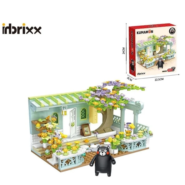 P880014 PANLOS ÇİÇEKÇİ DÜKKANI 472 PARÇA BLOCK OYUNCAK ürün görseli 1