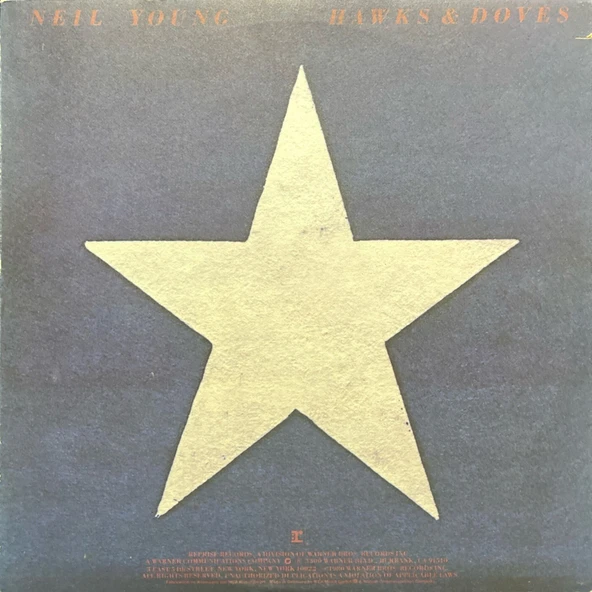 Neil Young Hawks & Doves LP Plak ürün görseli 1