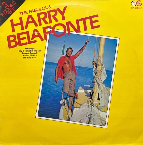 Harry Belafonte The Fabulous (Day-O) Double LP Plak ürün görseli 1