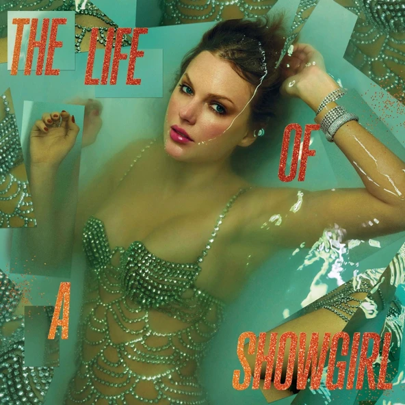 Taylor Swift The Life Of A Showgirl (Portofino Orange Glitter Vinyl) LP Plak ürün görseli 1