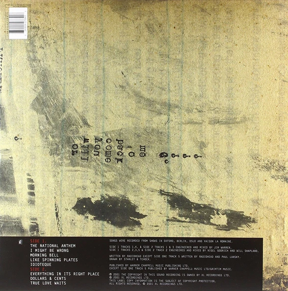 Radiohead I Might Be Wrong LP Plak - Resim 2