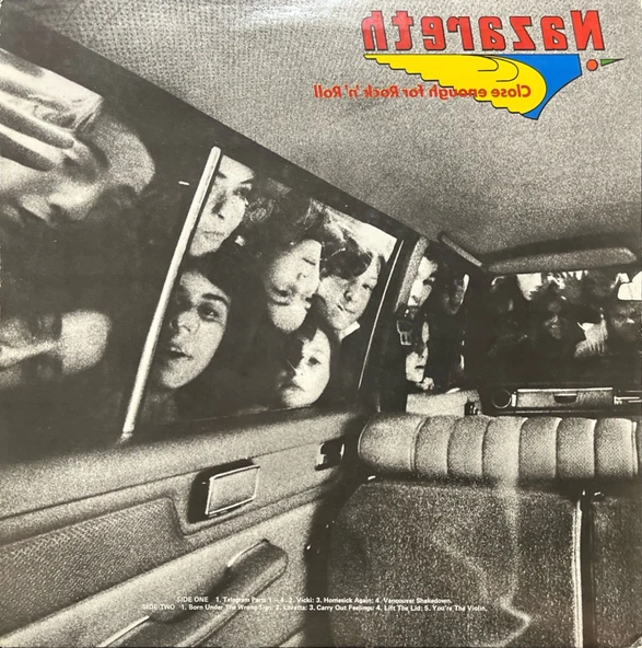 Nazareth Close Enough For Rock 'n' Roll LP Plak - Resim 2