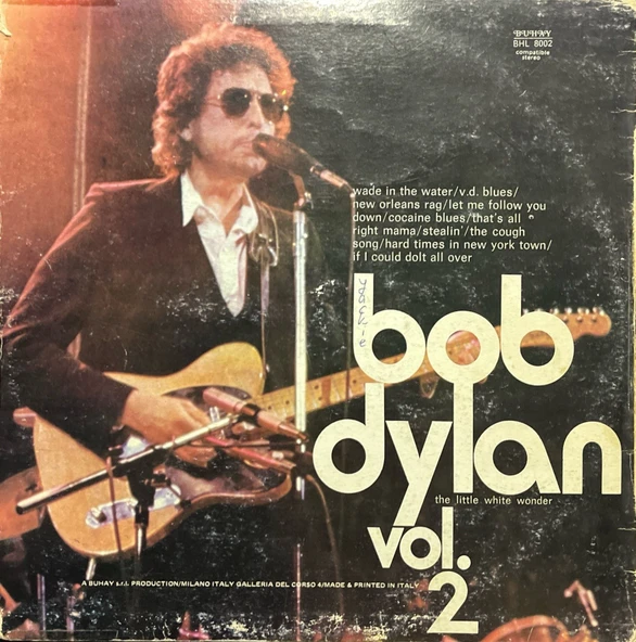 Bob Dylan Vol. 2 LP Plak ürün görseli 1