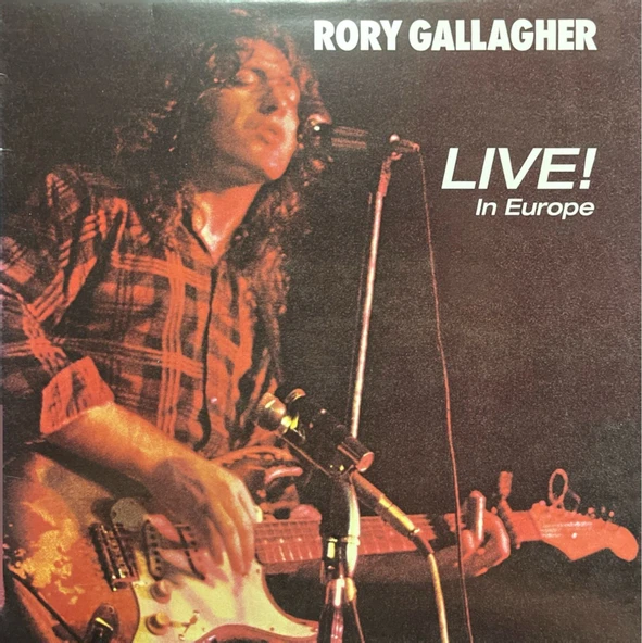 Rory Gallagher Live! In Europe LP Plak ürün görseli 1