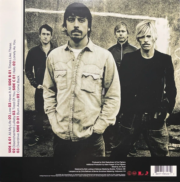Foo Fighters One By One Double LP Plak - Resim 2