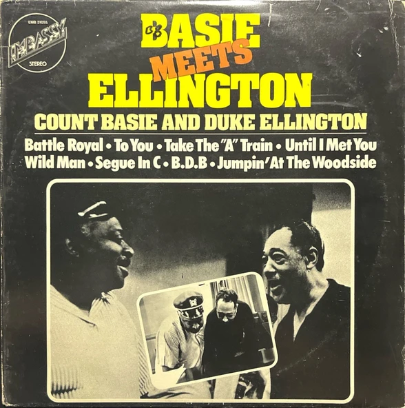 Count Basie And Duke Ellington Meets LP Plak ürün görseli 1