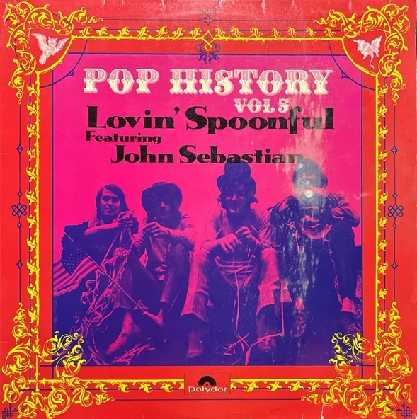 Lovin' Spoonful Featuring John Sebastian Pop History Vol 5 Double LP Plak ürün görseli 1