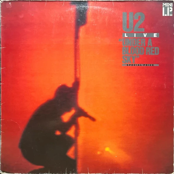 U2 Live Under A Blood Red Sky Special Price LP Plak ürün görseli 1