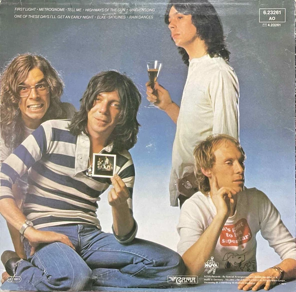 Camel Rain Dances LP Plak - Resim 2
