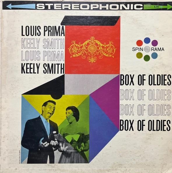 Louis Prima Keely Smith Box Of Oldies LP Plak ürün görseli 1