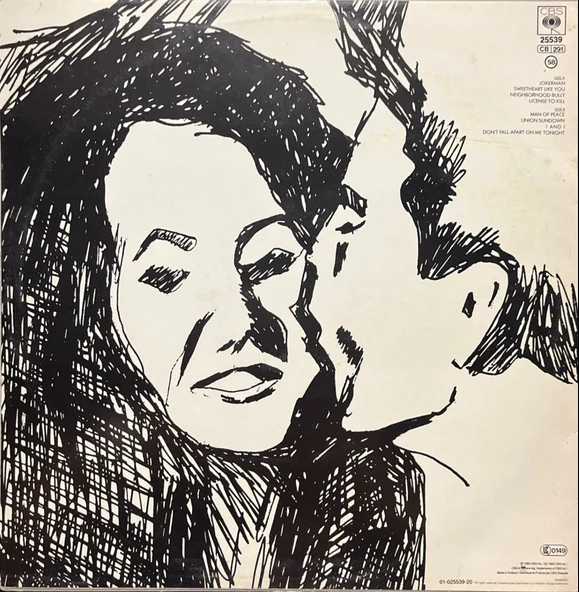Bob Dylan Infidels LP Plak - Resim 2