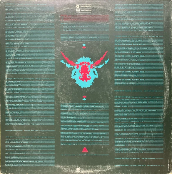 The Alan Parsons Project Stereotomy LP Plak - Resim 2