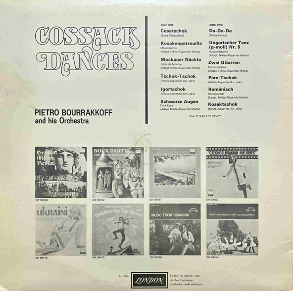 Cossack Dances Classic LP Plak - Resim 2