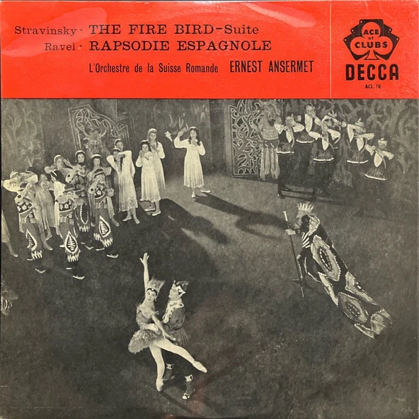 Igor Stravinsky The Fire Bird, Maurice Ravel Rapsodie Espagnole Classic LP Plak ürün görseli 1
