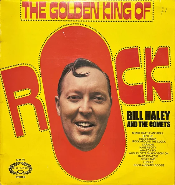 Bill Haley And The Comets The Golden King Of Rock LP Plak ürün görseli 1