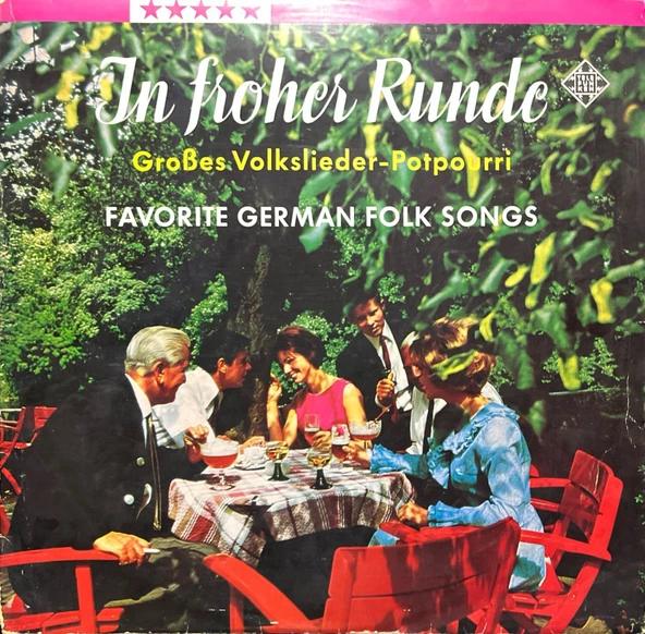 Von Gustav Kneip Für Chor Und Orchester – In Froher Runde Classic LP Plak ürün görseli 1