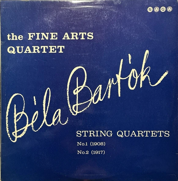 Bela Bartok, The Fine Arts Quartet – String Quartets Nos. 1 And 2 Classic LP Plak ürün görseli 1