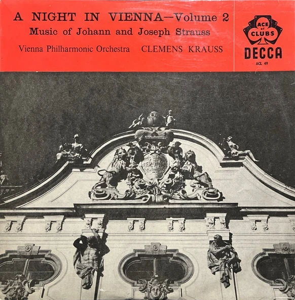 A Night In Vienna - Volume 2 Johann And Joseph Strauss Classic LP Plak ürün görseli 1
