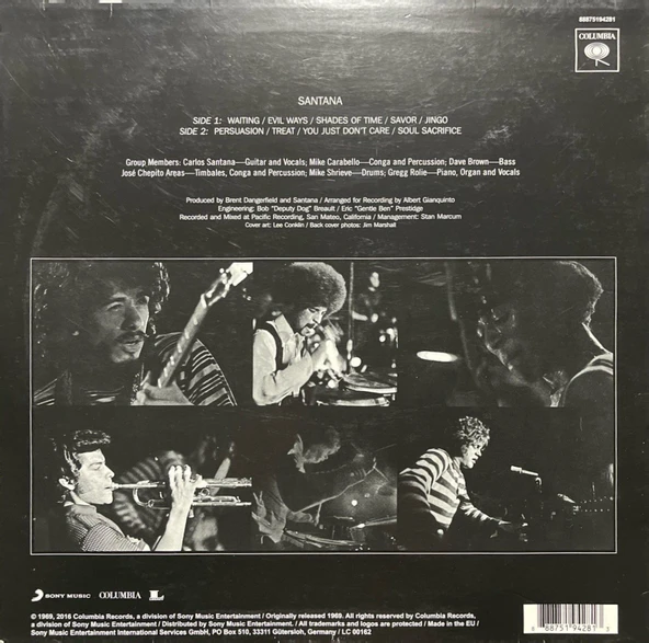 Santana Santana LP Plak - Resim 2