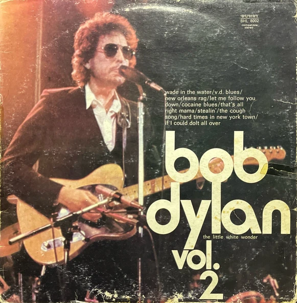 Bob Dylan Vol. 2 LP Plak - Resim 2