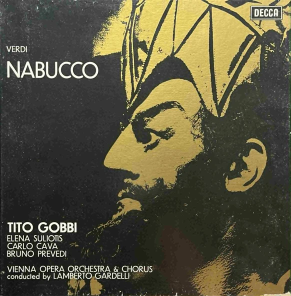 Giuseppe Verdi Nabucco 3 LP Box Set Plak ürün görseli 1