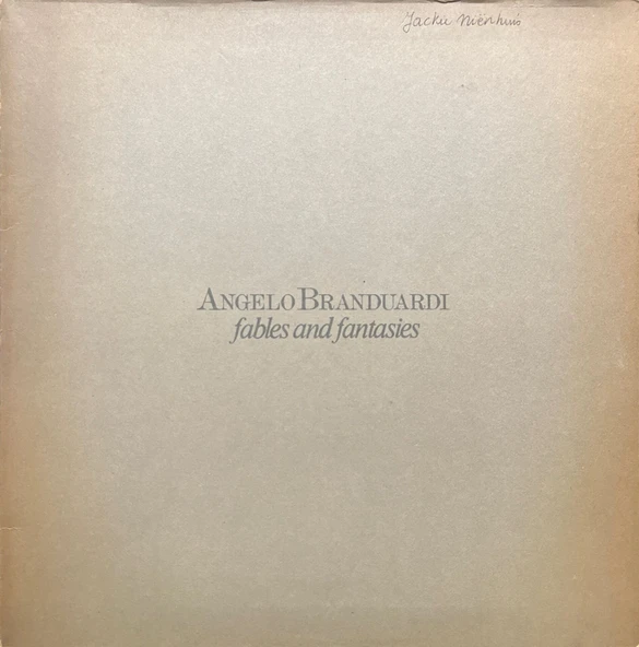 Angelo Branduardi Fables And Fantasies Lp Plak ürün görseli 1
