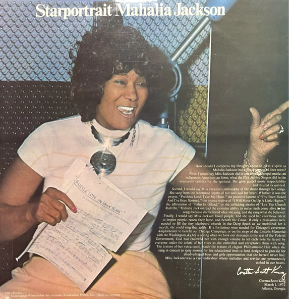 Mahalia Jackson Starportrait DoubleLP Plak - Resim 2
