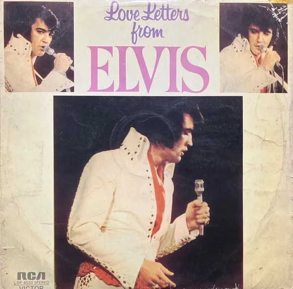 Elvis Presley Love Letters From Elvis LP Plak ürün görseli 1
