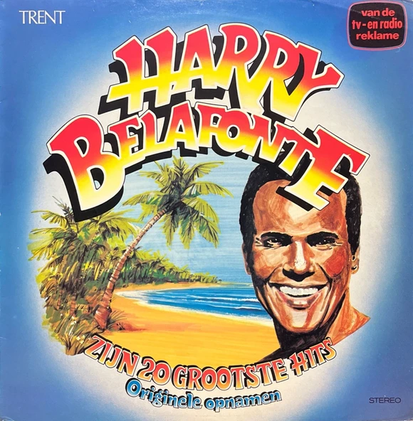 Harry Belafonte Zijn 20 Grootste Hits (Day-O) LP Plak ürün görseli 1