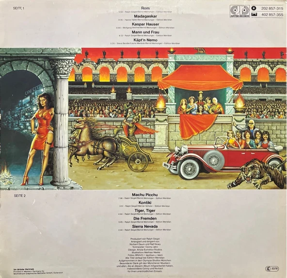 Dschinghis Khan Viva Viva LP Plak - Resim 2