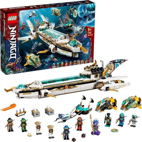 LEGO 71756 NINJAGO Hidro Gemi ürün görseli 1