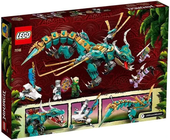 LEGO 71746 Ninjago Orman Ejderhası - Resim 2