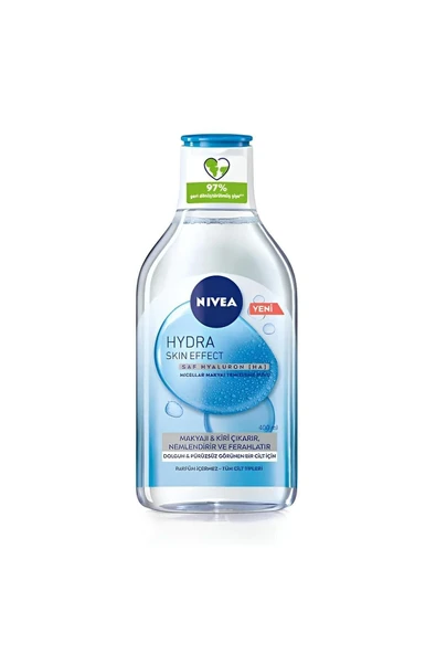 Nivea Hydra Skin Effect Makyaj Temizleme Suyu 400 ml ürün görseli 1