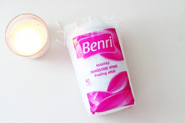 Benri Oval Peeling ve Temizleme Pedi 40'lı ürün görseli 1