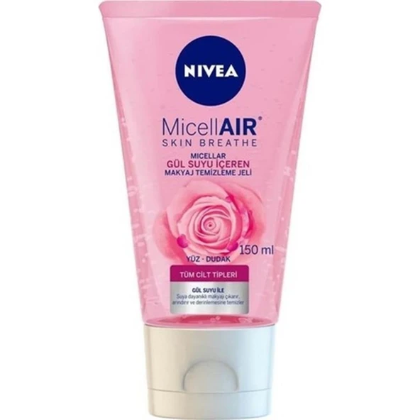 Nivea Micellar Makyaj Temizleme Jeli Güllü 150 ml ürün görseli 1