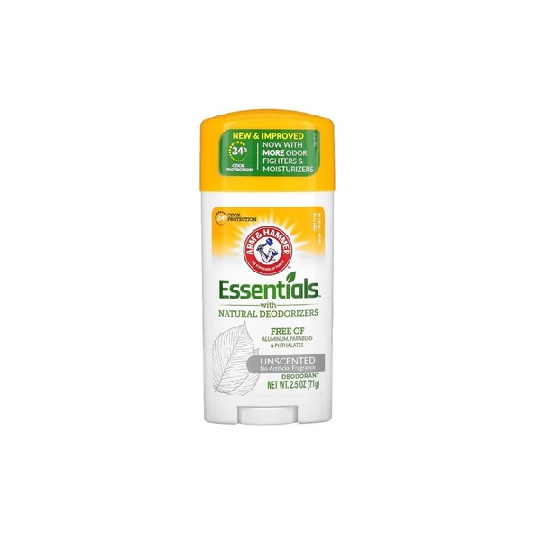 Arm & Hammer Essentials Natural Deodorant Unscented 71 gr ürün görseli 1