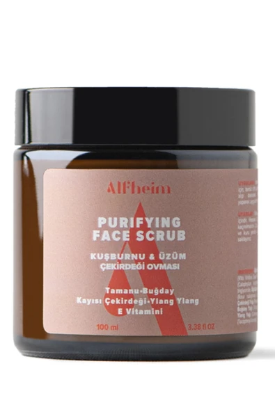Alfheim Purifying Face Scrub Arındırıcı Yüz Ovması 100 ml ürün görseli 1
