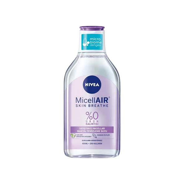 Nivea Micellar Makyaj Temizleme Suyu Hassas Ciltler 400 ml ürün görseli 1