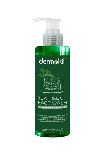 Dermokil Çay Ağacı Yağı Yüz Temizleme Jeli 300 ml ürün görseli 1