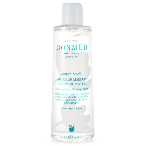 Cosmed Complete Benefit Micellar Makeup Cleansing Water - Yağlı/Karma Ciltler için Makyaj Temizleyici Micellar Su 400 ml ürün görseli 1