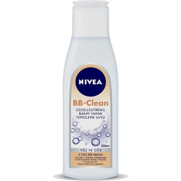 Nivea BB Clean Güzelleştiren & Bakım Yapan Temizleme Suyu Normal Ciltler 400 ml ürün görseli 1