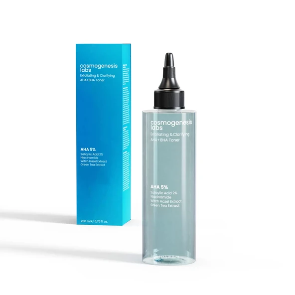 Cosmogenesis Labs Exfoliating Clarifying AHA BHA Toner 200 ml ürün görseli 1