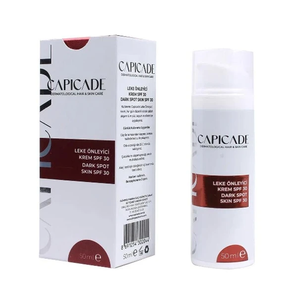 Capicade Leke Önleyici Krem SPF30 50 ml ürün görseli 1