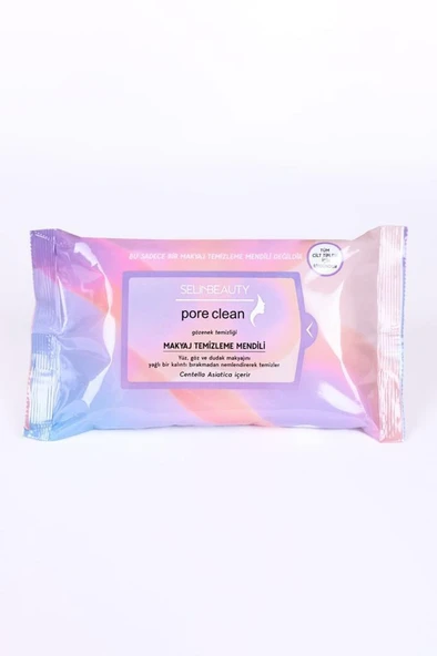 Selin Beauty Pore Clean Makyaj Temizleme Mendili 30 Yaprak ürün görseli 1