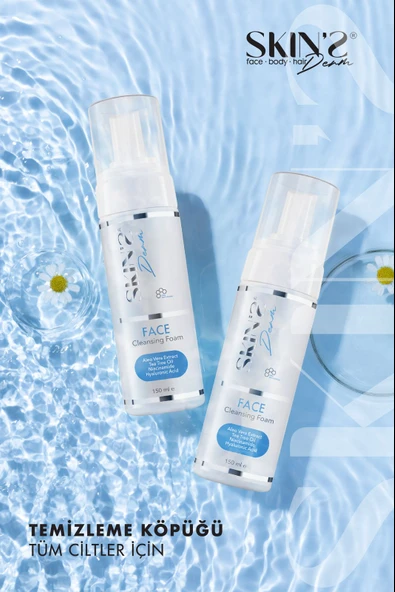 Skin's Derm Face Cleansing Foam 150 ml ürün görseli 1